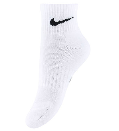 Nike Ankelstrømper - Cushioned - Dri-Fit - 3-pak - Hvid