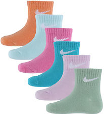 Nike Ankelstrømper - 6-pak - Multifarvet Nike Ankelstrømper - 6-pak - Multifarvet