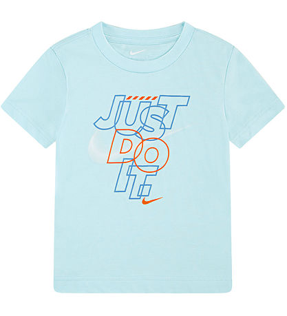 Nike Shortssæt - T-shirt/Shorts - Blue Beyond Nike Shortssæt - T-shirt/Shorts - Blue Beyond