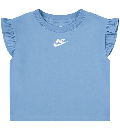 Nike Shortssæt - Top/Shorts - Blue Beyond Nike Shortssæt - Top/Shorts - Blue Beyond