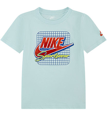 Nike Shorts Set - T-shirt/Shorts - Light Blue/Blue
