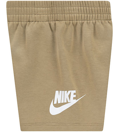 Nike Shortssæt - T-shirt/Shorts - Parachute Beige Nike Shortssæt - T-shirt/Shorts - Parachute Beige