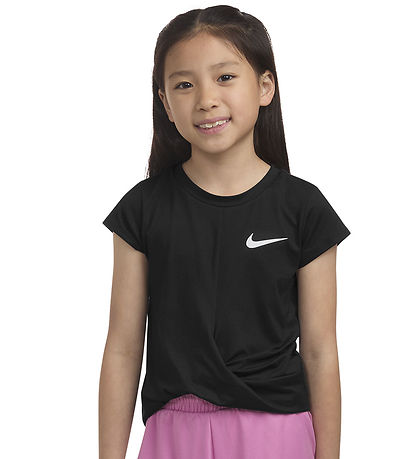 Nike T-shirt - Dri-Fit - Sort m. Logo Nike T-shirt - Dri-Fit - Sort m. Logo