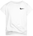 Nike T-shirt - Dri-Fit - Hvid m. Logo Nike T-shirt - Dri-Fit - Hvid m. Logo