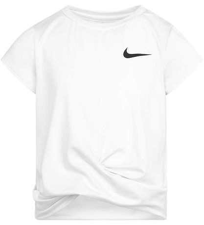 Nike T-shirt - Dri-Fit - Hvid m. Logo Nike T-shirt - Dri-Fit - Hvid m. Logo