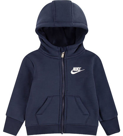 Nike Sweatsæt - Cardigan/Sweatpants - Midnight Navy Nike Sweatsæt - Cardigan/Sweatpants - Midnight Navy