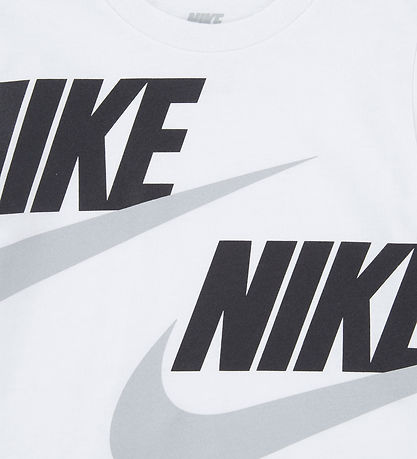 Nike Shortssæt - T-shirt/Shorts - Carbon Heather Nike Shortssæt - T-shirt/Shorts - Carbon Heather