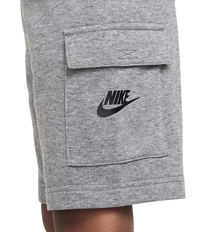 Nike Shortssæt - T-shirt/Shorts - Carbon Heather