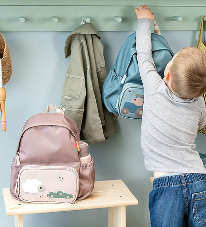 Done By Deer Børnehavetaske - Tiny Farm - Powder