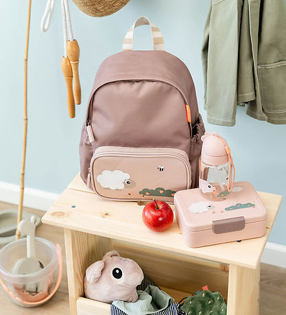 Done By Deer Børnehavetaske - Tiny Farm - Powder