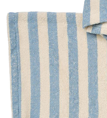 Wheat Badeponcho - Lille - Frotté - Blue Swim Stripe Wheat Badeponcho - Lille - Frotté - Blue Swim Stripe