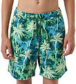 Björn Borg Badeshorts - Print - Grøn/Blå m. Palmer Björn Borg Badeshorts - Print - Grøn/Blå m. Palmer