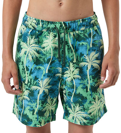 Björn Borg Badeshorts - Print - Grøn/Blå m. Palmer Björn Borg Badeshorts - Print - Grøn/Blå m. Palmer