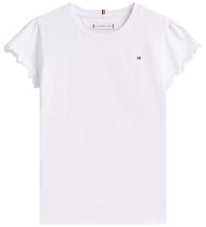 Tommy Hilfiger T-shirt - Essential - Hvid Tommy Hilfiger T-shirt - Essential - Hvid