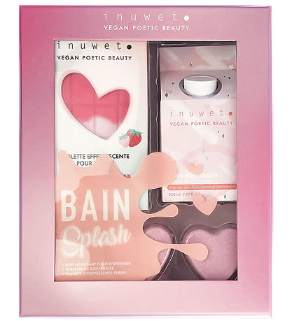 Inuwet Gavesæt - Splash Bath - Strawberry