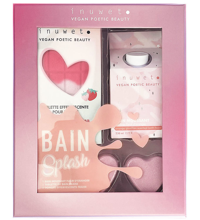 Inuwet Gavesæt - Splash Bath - Strawberry
