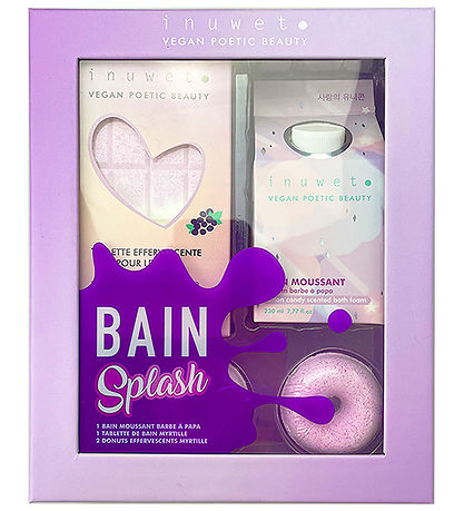 Inuwet Gavesæt - Splash Bath - Blueberry
