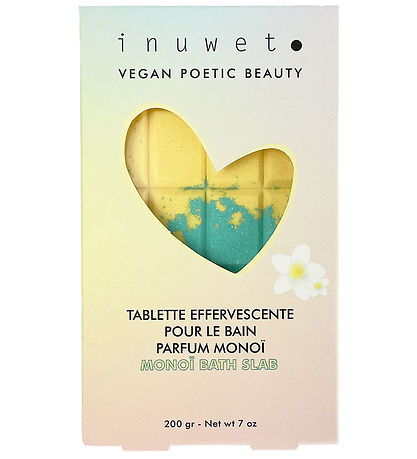 Inuwet Bath Tablet Fizz - 200g - Monoi Inuwet Bath Tablet Fizz - 200g - Monoi