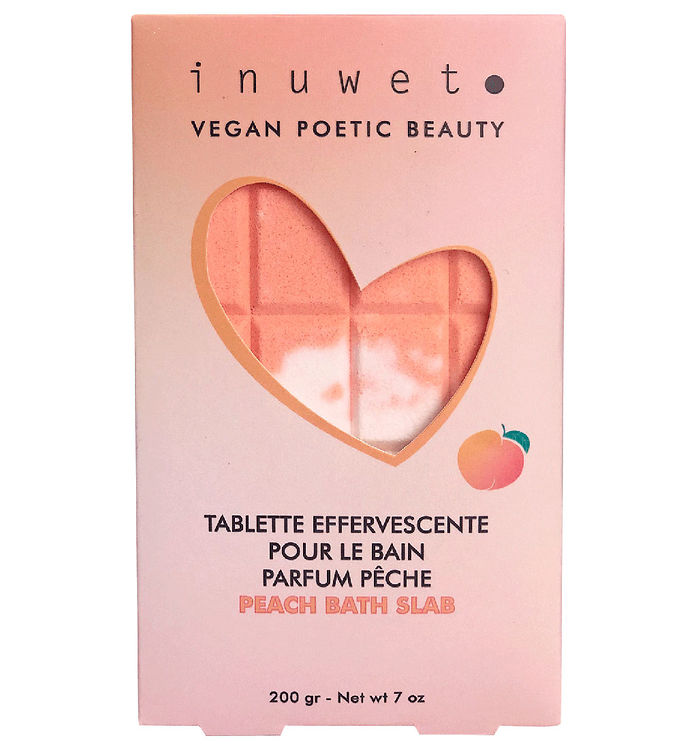 Inuwet Bath Tablet Fizz - 200g - Peach