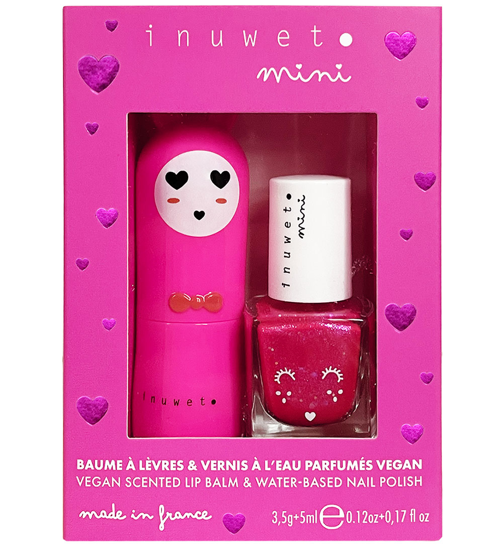 Coffret-Cadeau Inuwet - Baume lvresVernis ongle - Fuchsia - Inuwet - UneTaille - Vernis ongle 17 €