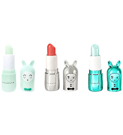 Inuwet Læbepomade - 3-pak - Jingle Aqua Inuwet Læbepomade - 3-pak - Jingle Aqua