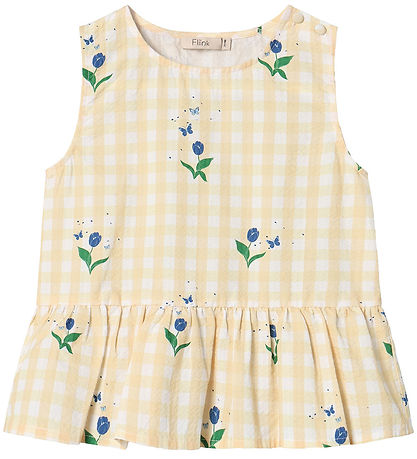 Fliink Top - Agnes - Sunlight Flower Aop