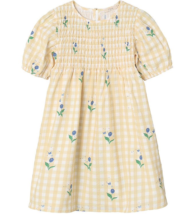 Fliink Kjole - Agnes - Sunlight Flower Aop