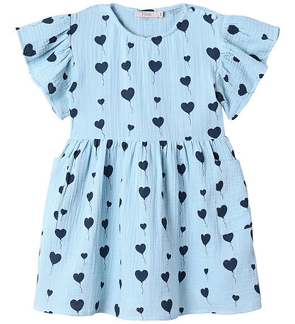 Fliink Kjole - Love - Dream Blue