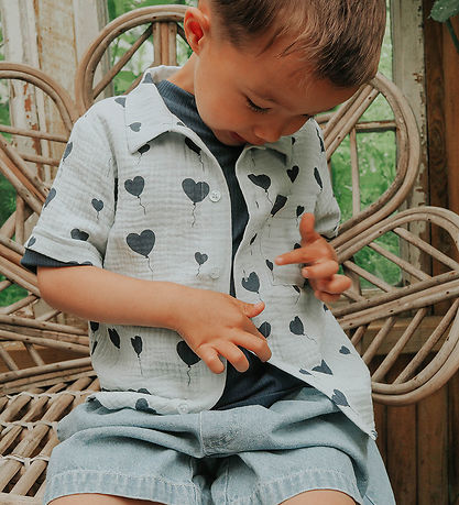 Fliink Skjorte - Love - Dream Blue Fliink Skjorte - Love - Dream Blue