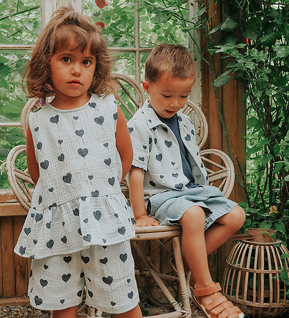 Fliink Skjorte - Love - Dream Blue Fliink Skjorte - Love - Dream Blue