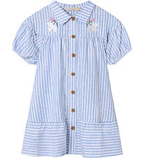 Fliink Kjole - Vira - Dream Blue/Cloud Dancer Fliink Kjole - Vira - Dream Blue/Cloud Dancer