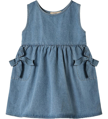 Fliink Kjole - Don - Light Blue Denim Fliink Kjole - Don - Light Blue Denim