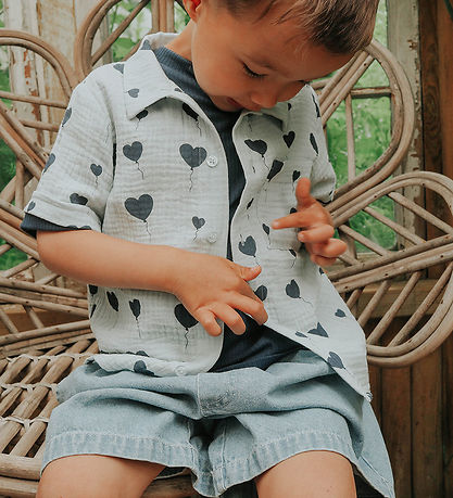 Fliink Shorts - Don - Light Denim Blue