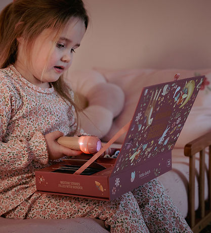 Little Dutch Historie Projektorlommelygte - Pink