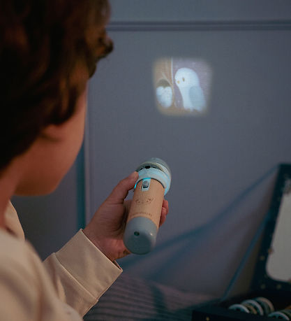 Little Dutch Historie Projektorlommelygte - Blå