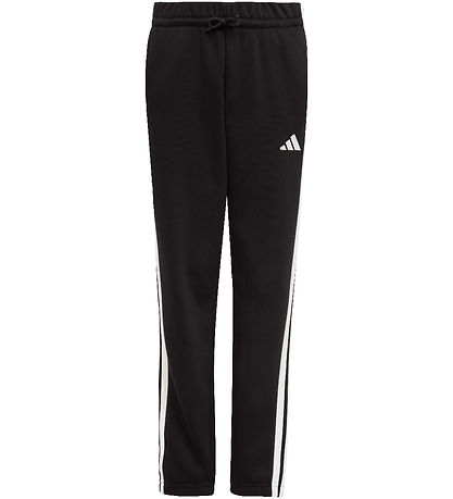 adidas Performance Sweatpants - J 3S FL PT 280 - Sort/Hvid m. Lo adidas Performance Sweatpants - J 3S FL PT 280 - Sort/Hvid m. Lo