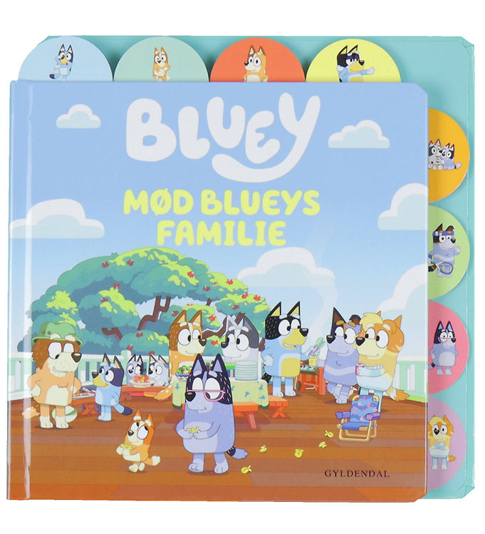 Forlaget Gyldendal Bog - Bluey - Mød Blueys Familie