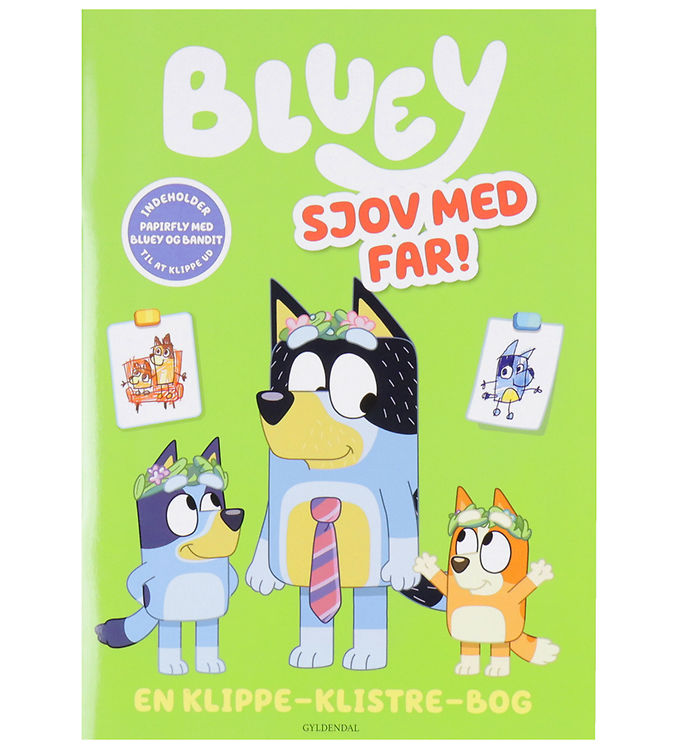 Forlaget Gyldendal Aktivitetsbog - Bluey - Sjov Med Far