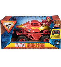 Monster Jam Fjernstyret Bil - Marvel Iron Man Monster Jam Fjernstyret Bil - Marvel Iron Man