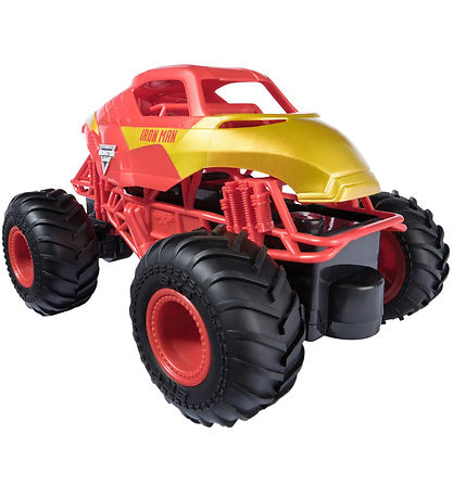 Monster Jam Fjernstyret Bil - Marvel Iron Man