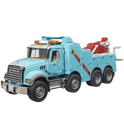 Bruder Lastbil -  MACK Granite Bjærgningsbil m. Lys/lyd - 02831