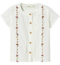 Lil' Atelier Skjorte - NmfJolene - Coconut Milk m. Blomster Lil' Atelier Skjorte - NmfJolene - Coconut Milk m. Blomster
