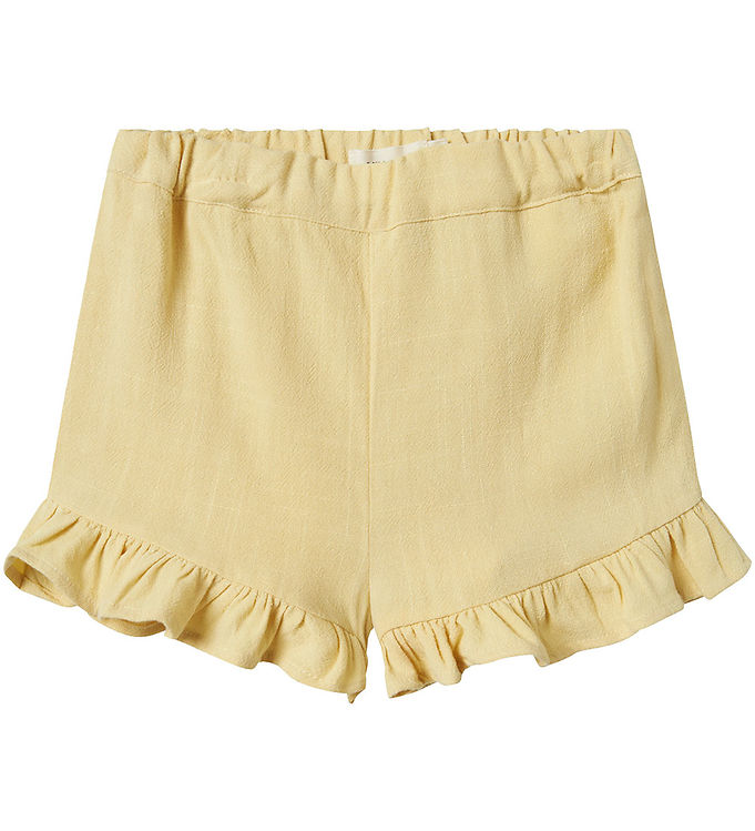 Lil' Atelier Shorts - NmfDolie - Viskose/Hør - Sea Mist