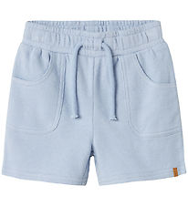 Lil' Atelier Sweatshorts - NmmJollo - Zen Blue Lil' Atelier Sweatshorts - NmmJollo - Zen Blue