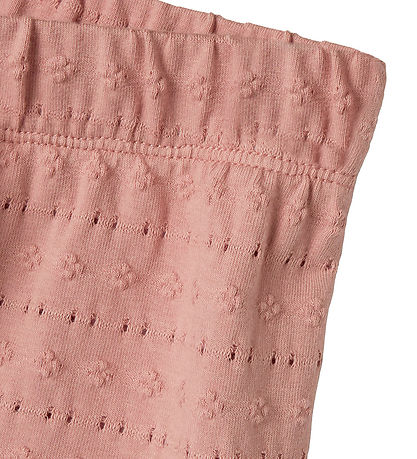 Lil' Atelier Shorts - NmfJamla - Misty Rose m. hulmønster Lil' Atelier Shorts - NmfJamla - Misty Rose m. hulmønster