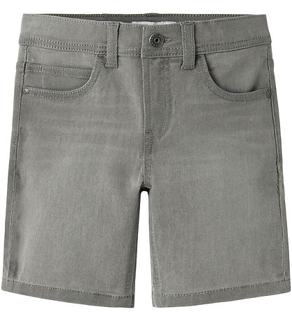 Name It Shorts - NkmSilas - Light Grey Denim