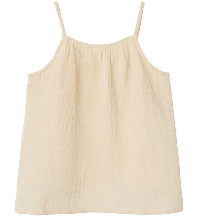 Name It Top - Musselin - Strap - NkfHisa - Brazzilian Sand