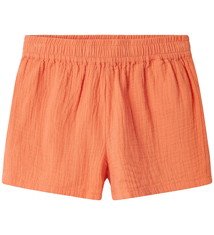 Name It Shorts - Musselin - NkfHisa - Fresh Salmon