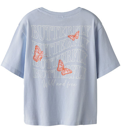 Name It T-shirt - NkfHelka - Xenon Blue