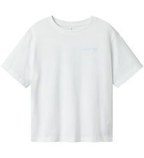Name It T-shirt - NkmHirlan - Lucent White m. Print Name It T-shirt - NkmHirlan - Lucent White m. Print